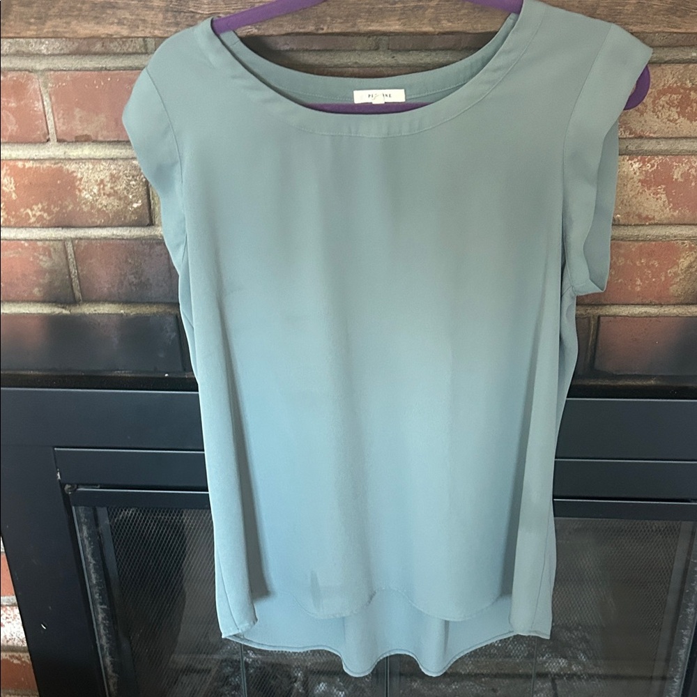 Pleione Women's Blouse in Soft Blue